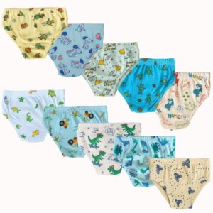 Kit 10 Cuecas Infantil 100% Algodão